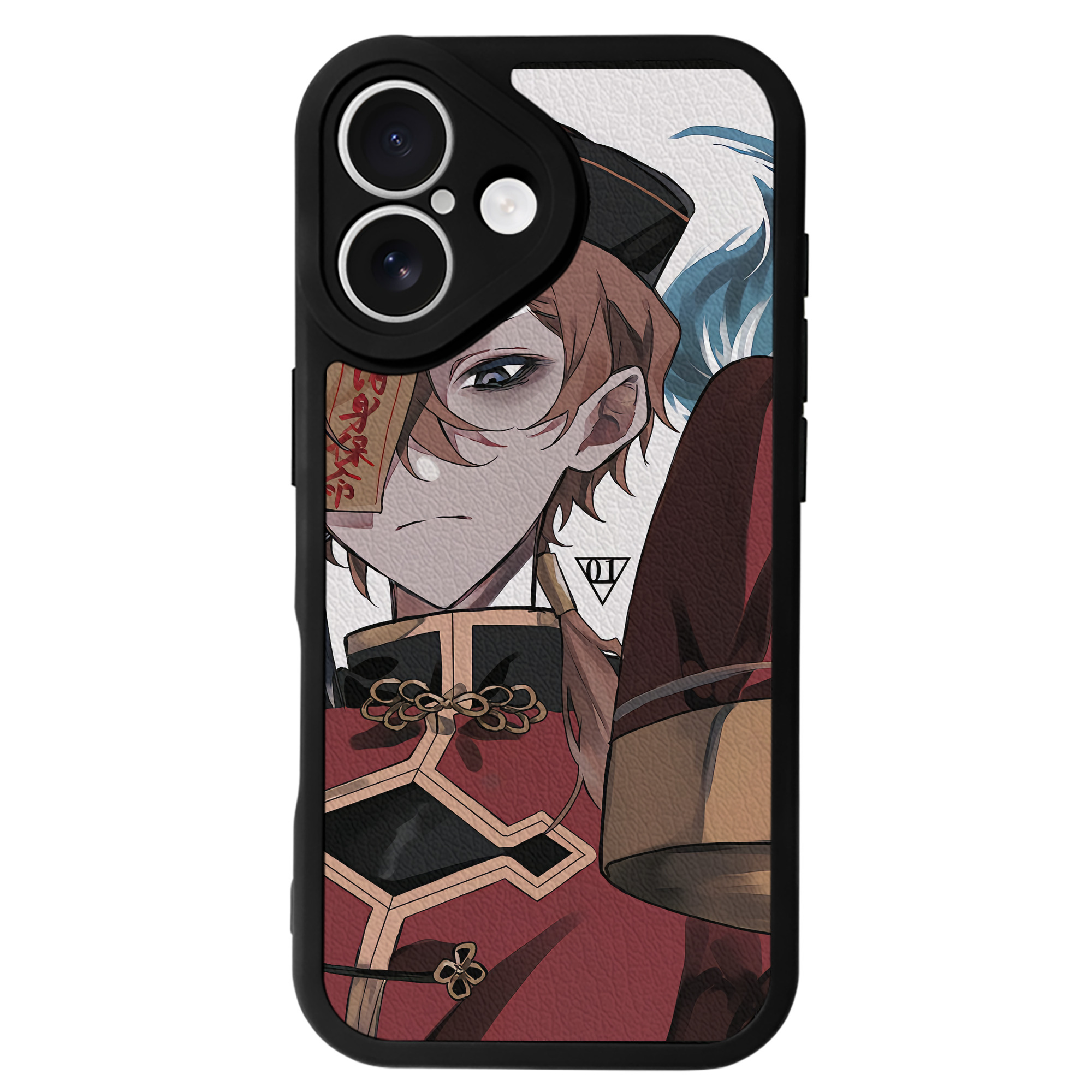 （画像用） 文豪ストレイドッグス Bungo Stray Dogs 【iPhone 16シリーズ対応】シリコンスマホケース（レザー調） 材質：シリコン